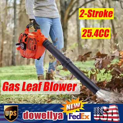 Gas Handheld Powered Leaf Blower Grass Lawn Blower Snow Blower 25.4CC 2Stroke • $103