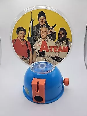 Rare Vintage 1983 The A TEAM TV Show Penny GUMBALL Machine Bank Toy By Galoob • $21.99