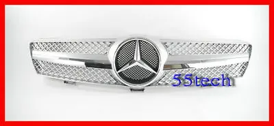 W219 Grille Grill CLS500 CLS600 CLS 1 FIN NEW AMG SILVER Mesh 2008 Mercedes Benz • $206.99