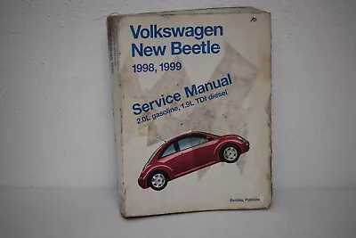 Bentley Official Volkswagen New Beetle 1998-1999 Repair Service Manual VW Wiring • $28.95