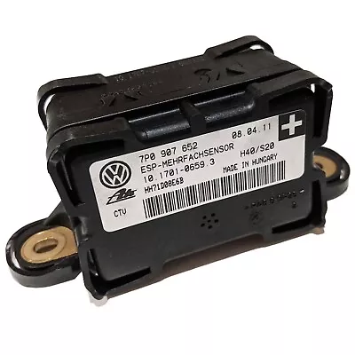 OEM Yaw Rate Lateral Accelerometer Sensor VW Touareg GTI Rabbit Q7 TT 7P0907652 • $19.50