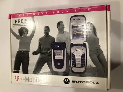 New! T-Mobile Motorola V360 Mobile Phone Bluetooth 1.9  GSM Flip Cell Phone • $99.99