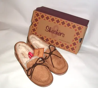 £39.99 • Buy Skechers. Cozy Campfire Womens Moccasin Slippers In Whisky Suede Style Size 4.UK