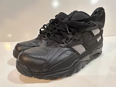 Nike Air Trainer SC High Triple Black Men's Size 9 Bo Jackson CW7050-001 • $92.99