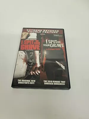 I Spit On Your Grave 1978 Directors Cut & 2010 Unrated (DVD 2018 2 Disc Set) • $19.99