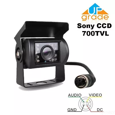 18 IR LEDs Metal Case Reversing Camera - 700TVL Sony CCD Image Sensor For Truck • $28.99