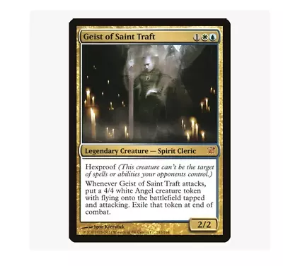 Portuguese - MTG Geist Of Saint Traft Innistrad 213/264 Regular Mythic • $0.99