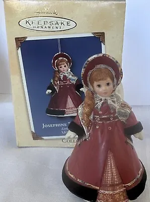 Hallmark Keepsake Ornament Madame Alexander Josephine Jo March #2 In Series 2002 • $12.57