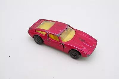 Vintage Matchbox Superfast Maserati Bora 1972 Pink • $29.99