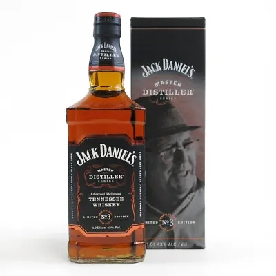 Jack Daniel's Master Distiller No 3 Tennessee Whiskey 1000ml RARE • $359.99