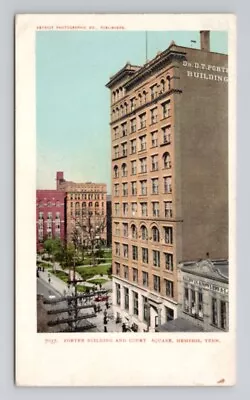 Tennessee Memphis Dr Porter Building 1906 Detroit Pub 7037 UDB Postcard 4 • $4.99