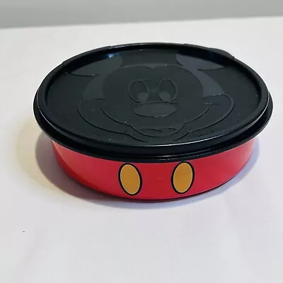 Tupperware Mickey Mouse Cereal Bowl With Lid • $15.99