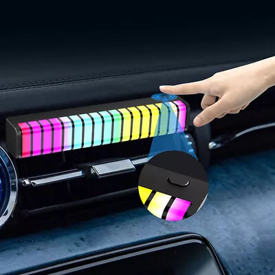 Flash RGB LED Light Car Interior Accessories Atmosphere Bright Lamp Light Kits • $11.32