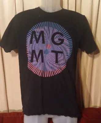 MGMT 2013 World Tour Concert Blue Shirt X Tee Shirt A550 • $29.99