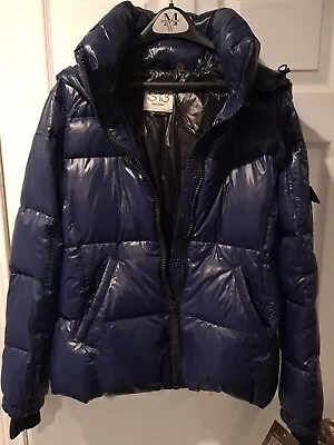 S13 New York Women’s Down Puffer Winter Jacket Dark Blue XL • $79.90