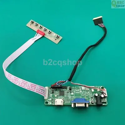 B156HW02 1920X1080 HDMI VGA LVDS Converter LCD Monitor Controller Board Kit • $18.90