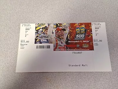 2015 Goodys Fast Relief 500 Ticket Stub Jeff Gordon Last Win Martinsville NASCAR • $200