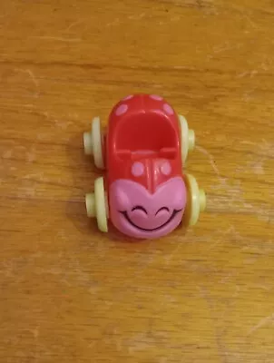 Vintage 1969 Upsy Downsy Bug About Car Red Pink Yellow Ladybug Mattel • $18.99