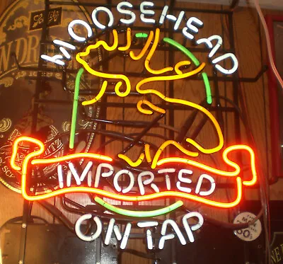 $950 • Buy Moosehead Beer Neon Sign - Vintage - Original 