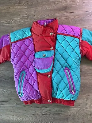 Vintage Pacific Trail Ski Jacket Size Youth Large (12-14) • $24.99