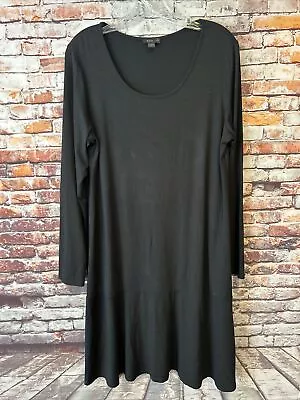 Wearever Collection J.jill Long Sleeve Little Black Dress Women's Size Medium • $22.41