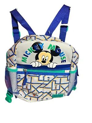 Disney Baby Mickey Mouse Mini Backpack Safety Harness Strap Toddler Bag • $15