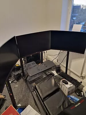 £300 • Buy Next Level Racing F-GT Cockpit With Triple Monitor Stand