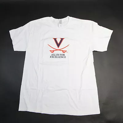 Virginia Cavaliers Gildan Ultra Cotton Short Sleeve Shirt Men's White New • $11.24