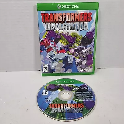 Transformers Devastation (Xbox One 2015) No Manual • $17.99