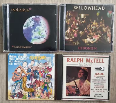 Folk 4CD Lot - Pentangle + Renegade (Sharon Shannon) Bellowhead Ralph McTell • £3.99