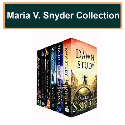 Maria V. Snyder Chronicles Of Ixia Series 6 Books Collection Set Fire Study NEW • £16.67