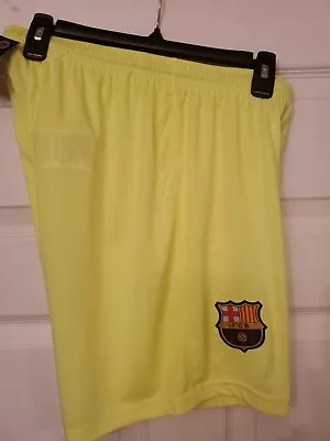 FC Barcelona Brand Athletic Shorts Soccer Mens Size (Small) • $14.99