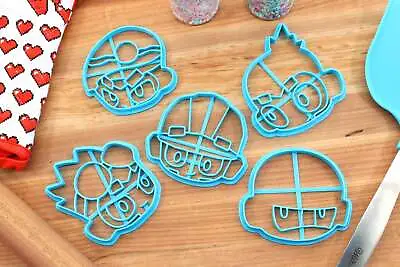 Monkey Face Cookie Cutters - Alchemist Monkey Engineer Monkey Dart Monkey Nin • $10.95