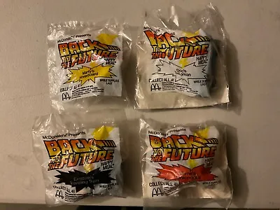 Vintage 1992 McDonalds Back To The Future Complete Set New In Package • $16.92