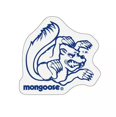 Mongoose - Helmet Side Decals (pair) - Blue • $19.95