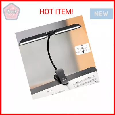 Vekkia Folding Music Stand Light Portable 42 Led Rechargeable Super Bright Clip • $33.46