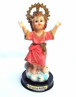 $13.75 • Buy 5  Inch Holy Child Santo Divino Niño Nino Jesus Religious Statue Figurine Figure