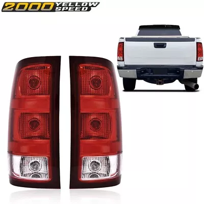 Fit For GMC Sierra 1500 2500 3500HD 2007-2013 Tail Lights Lamps Left+Right New • $56.99