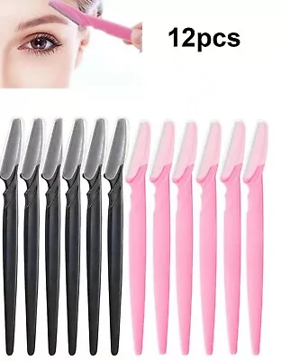 12pcs Dermaplane Blade | Face & Evebrow Razor Trimmer Hair Removel |Easy To Use • £4.59