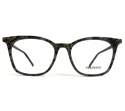 Vera Wang Eyeglasses Frames V587 KH Black Brown Tiger Print Cat Eye 50-17-135 • $84.99