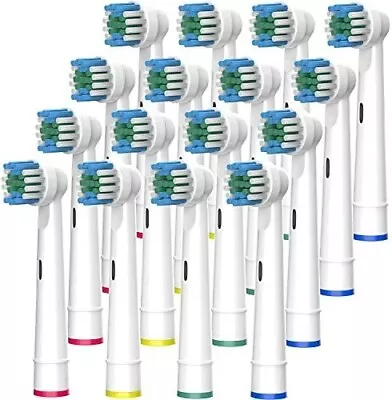 $11.99 • Buy Replacement Brush Heads Compatible With Oral B Toothbrush Precision Clean 16 Pcs
