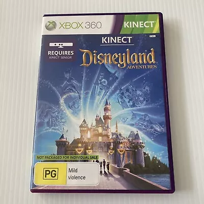 Kinect Disneyland Adventures Microsoft Studios Xbox 360 Game 2012 • $9.95