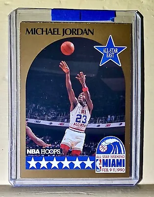 Michael Jordan 1990 NBA Hoops #5 All-Star East Basketball Card • $10.75