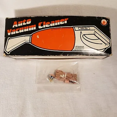 Vintage Super Brand Auto Compact Vacuum Cleaner New In Box & Vintage Headphones • $9.85