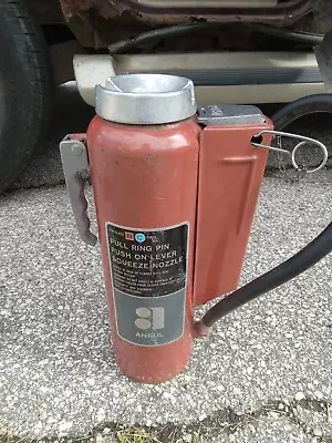 Ansul 20-C Dry Chemical Vintage Fire Extinguisher B C Fire. 600 Psi. Full.  • $30