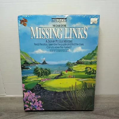 BePUZZLED The Case Of The Missing Links A Jigsaw Puzzle Mystery Factory Sealed • $19.99