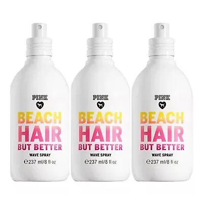Victoria's Secret PINK Beach Hair But Better Wave Spray ~ 8 Fl.oz. ( Lot Of 3 ) • $59.99
