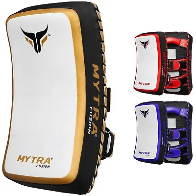 Mytra Fusion Thai Pad Kick Shield MMA Kickboxing Muay Thai Training Pad Arm X 1 • $34.99