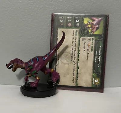 Wow Warcraft Miniatures Core Mini Sunscale Scytheclaw X 2 • $4.99