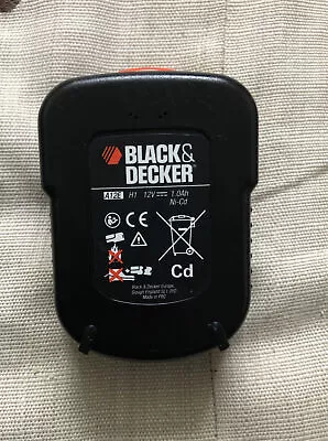£25 • Buy Black & Decker A12e Battery